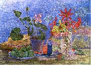 Zygmunt Waliszewski Flowers and fruits oil